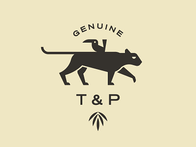 Toucan & Panther animals branding geometric identity illustration lockup logo
