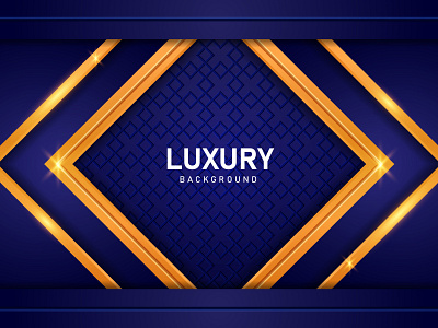 Abstract blue luxury background design poly