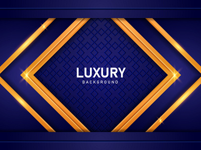 Abstract blue luxury background design