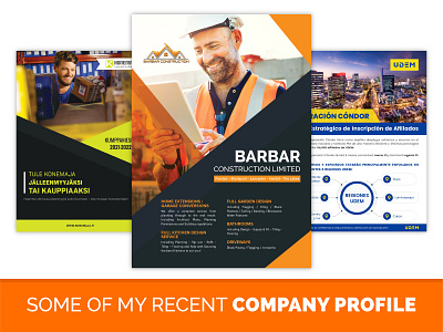 Company Profile Or PDF Brochure Design