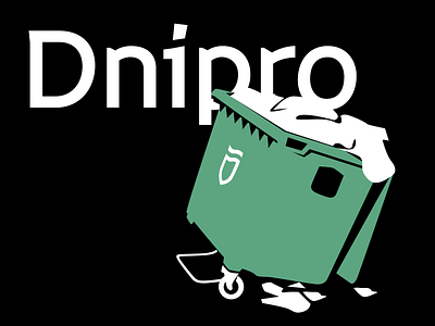 Dnipro city symbol