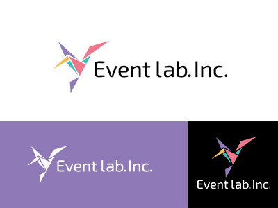 Event lab.Inc. asia brand colorful identity japan logo symbolmark