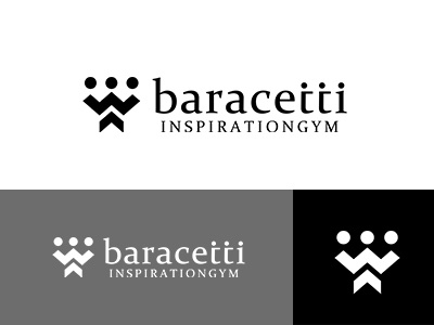baracetti inspirationGYM brand design gym gym logo identity japan logo minimal monotone simple symbolmark