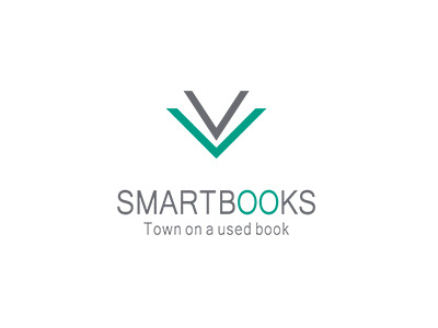 SMART BOOK book brand identity minimal simple smart symbolmark used