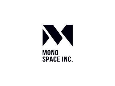 MONO SPACE INC. asia designwork japan logo minimal msd