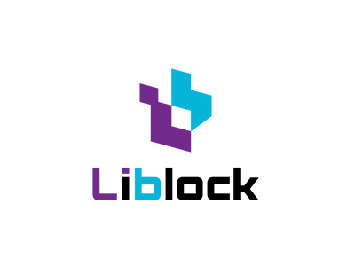 Liblock asia designworksl identity japan logo symbolmark