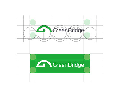 GreenBridge asia designworks identity japan logo minimal symbolmark