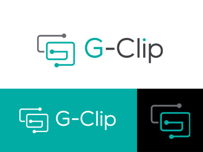 G-Clip clip collection gather identity logo minimal simple