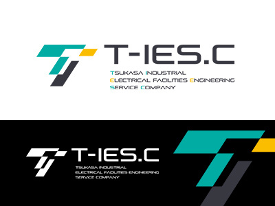 T-IES.C Corporation brand identity japan logo symbolmark