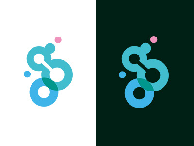 MSD SYMBOL COLLECTION 076 cloud collection colorful identity logo minimal science simple symbolmark