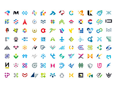 MSD LOGOWORKS & LOGOCOLLECTION 2013-2018 brand collection colorful designworks identity japan logo minimal simple symbolmark works