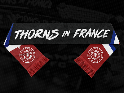 Thorns in France Scarf 2019