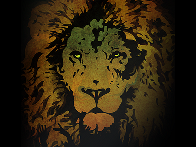 Reggae Lion animal illustration lion music reggae