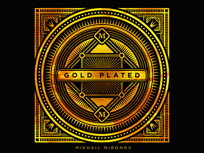 Gold Plated album cover art gold plated