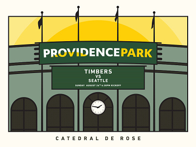 Providence Park Postcard park portland postcard providence rose san valeri seattle soccer timbers