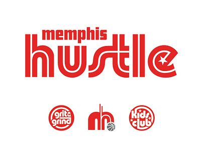 hustle family of logos