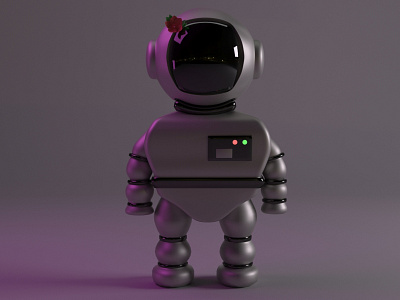 Astronaut ❤️ 3d modeling animation astronaut design ilustration