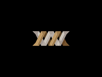 Wm design logo m mark symbol w