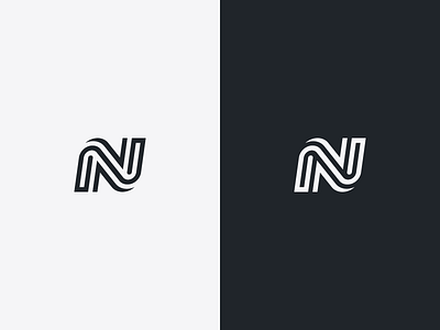 N design logo n symbol