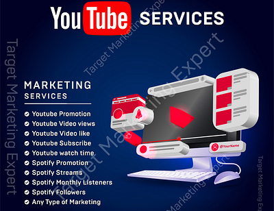 I will do premium youtube video promotion or channel Promotion youtube channel monetization