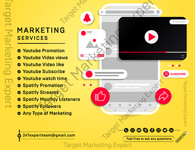 I will do premium youtube video promotion or channel Promotion youtube channel monetization