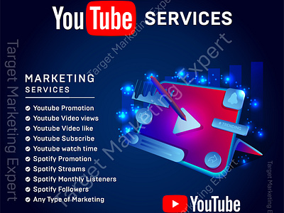 I will do premium youtube video promotion or channel Promotion