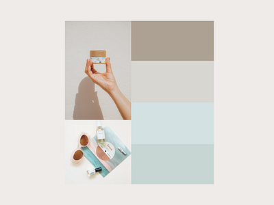 Simple Elegant Color Palette for a High-end Brand Created by Fo typography ui