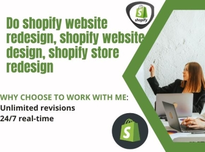 SHOPIFY WEBSITE REDESIGN, SHOPIFY STORE REDESIGN.