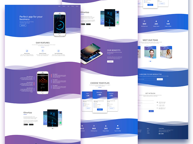 GlowApp by Wladchen on Dribbble