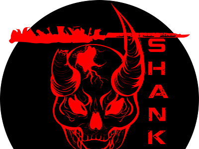 Skull Logo_Red and Black app branding design graphic design illustration logo typography ui ux vector