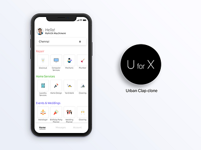 Urban Clap App