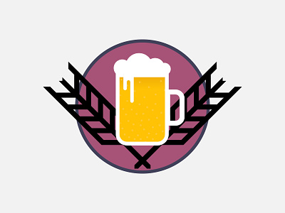 Beer & Barley barley beer illustration illustrator logo photoshop