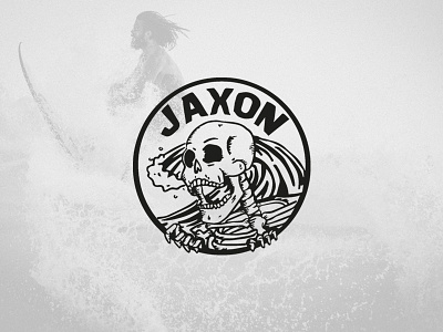 Jaxon Surfboards branding icon jaxon logo surf
