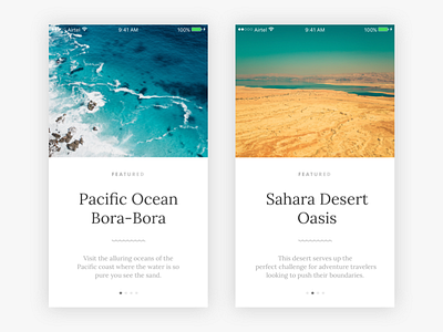 Travel Cards — iOS (Part 1)