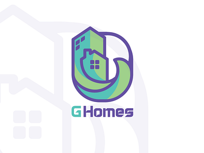 G Homes || LOGO architecture branding buildings home inspiration logo structure