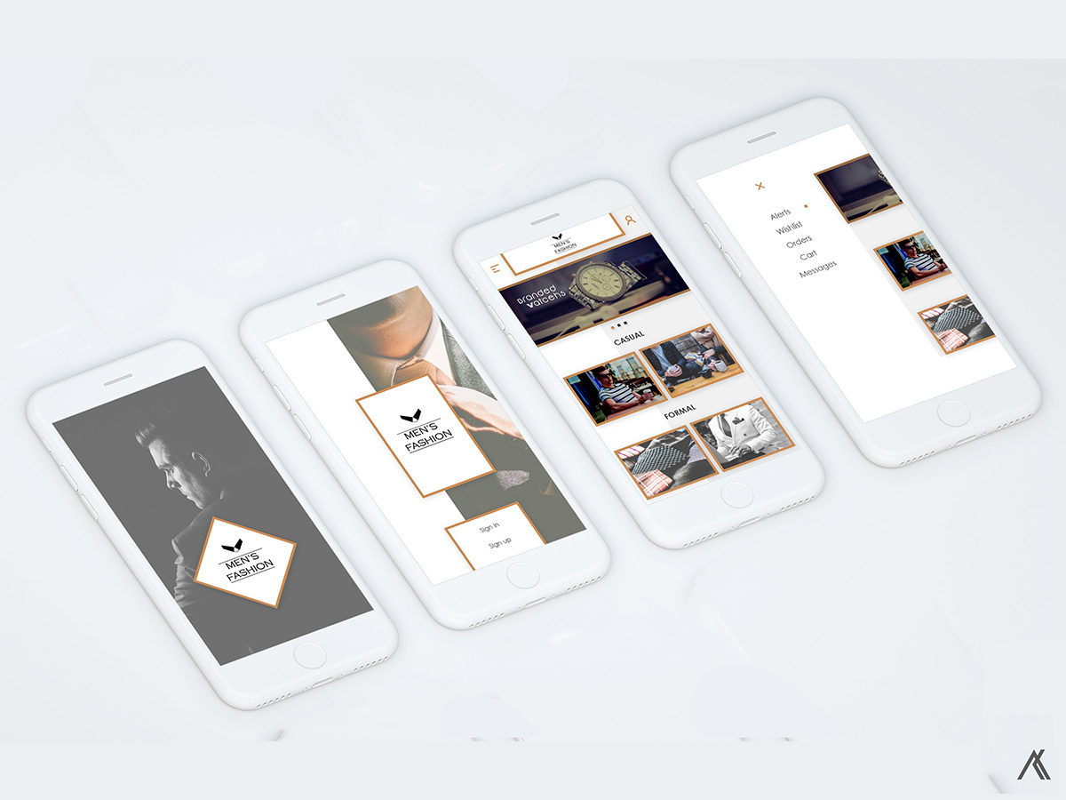  Fashion  Classic Designer  brands App  concept by Adeel 