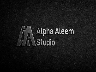 Studio Logo Letter mark AA