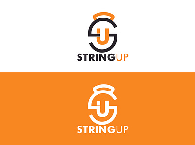 String UP Fitness Logo adobe illustrator adobe photoshop branding design graphic design illustration logo vector