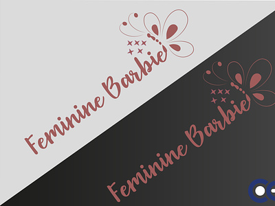 Feminine Logo adobe illustrator adobe photoshop branding design graphic design illustration logo ux vector