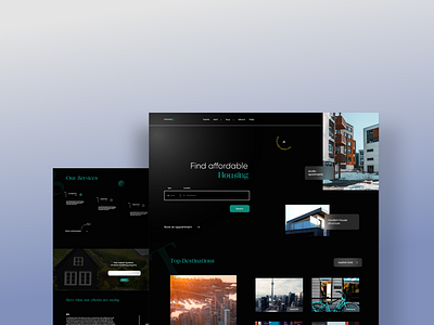 Real Estate Website Concept Design