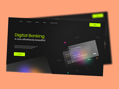 Digital Banking Landing