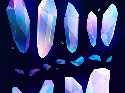 Soul Gems crystal gaming gems gemstone illustration magic poster skyrim the elder scrolls