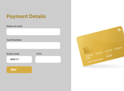 #DailyUI #CreditCardCheckout