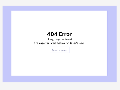 404 Error 008 404page dailyui design