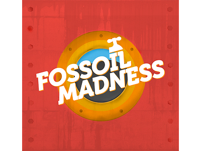 "Fossoil Madness" Game Logo