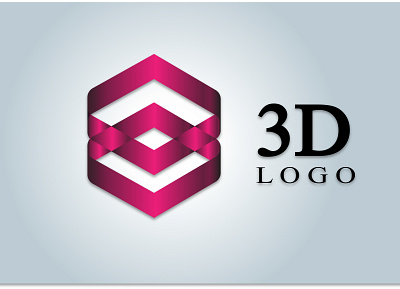 Simple 3D Logo graphic design