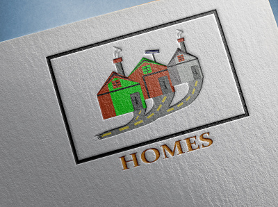 Home Logo Design graphic design