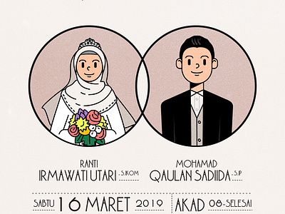 Wedding Invitation: Ranti & Qaulan