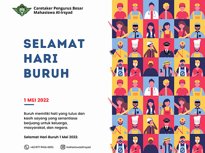 Labor Day (Indonesia) canva graphic design indonesia laborday