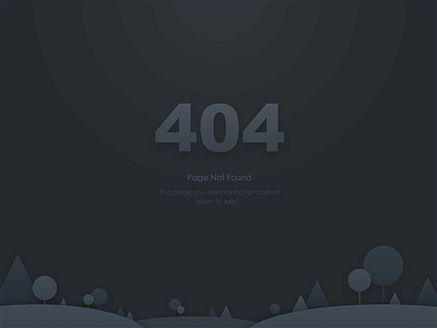 404 Page 404